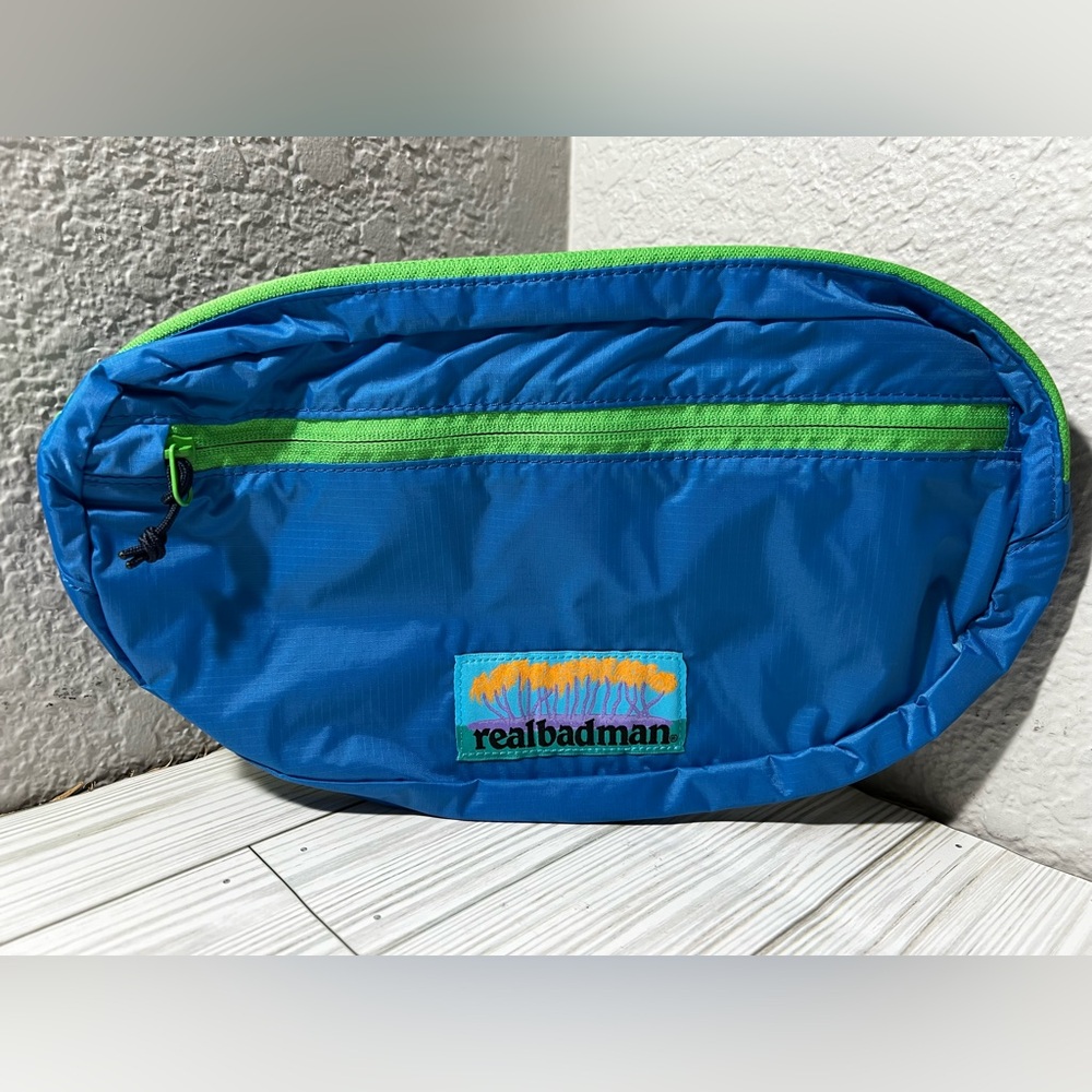 Real Bad Man Alohahaha Big‎ Fanny Pack oversized waist bag belt bag